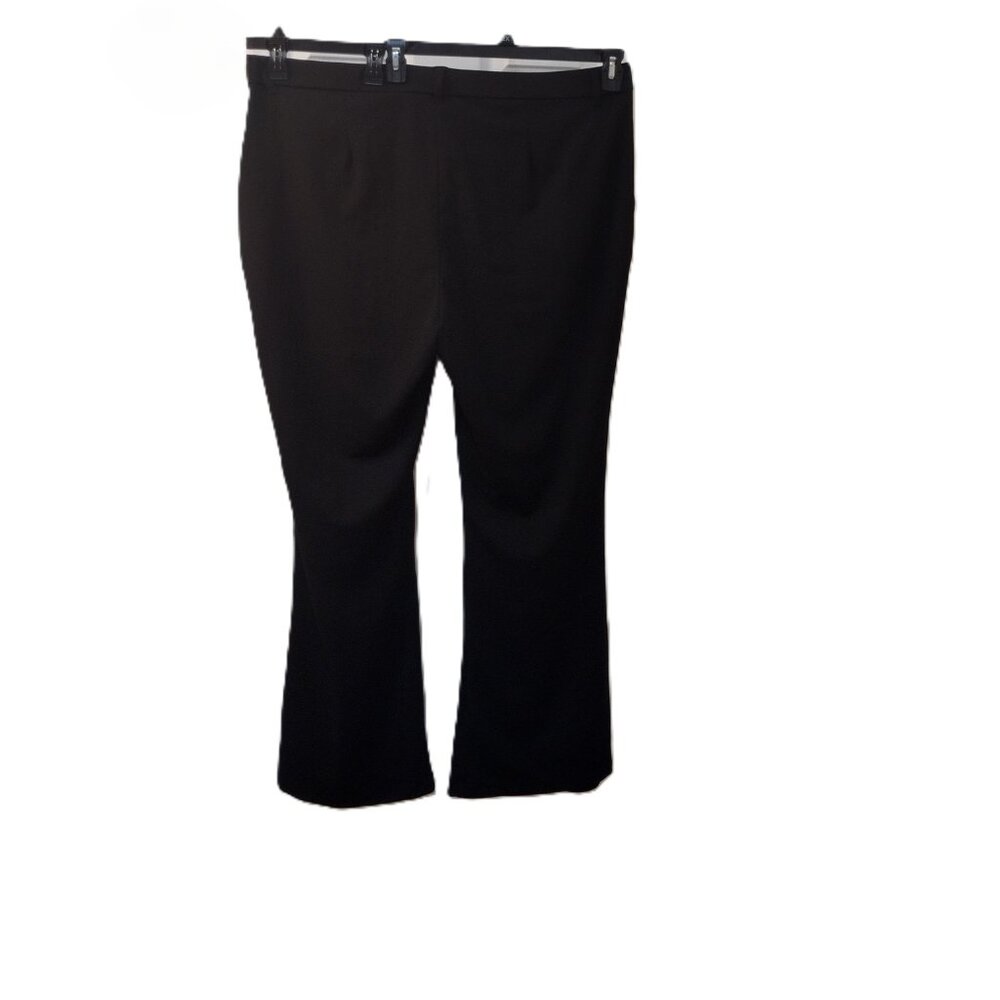 Christian Siriano Pull-on Wide leg Pants w/Pockets, Size 2X, Black - Picture 3 of 6